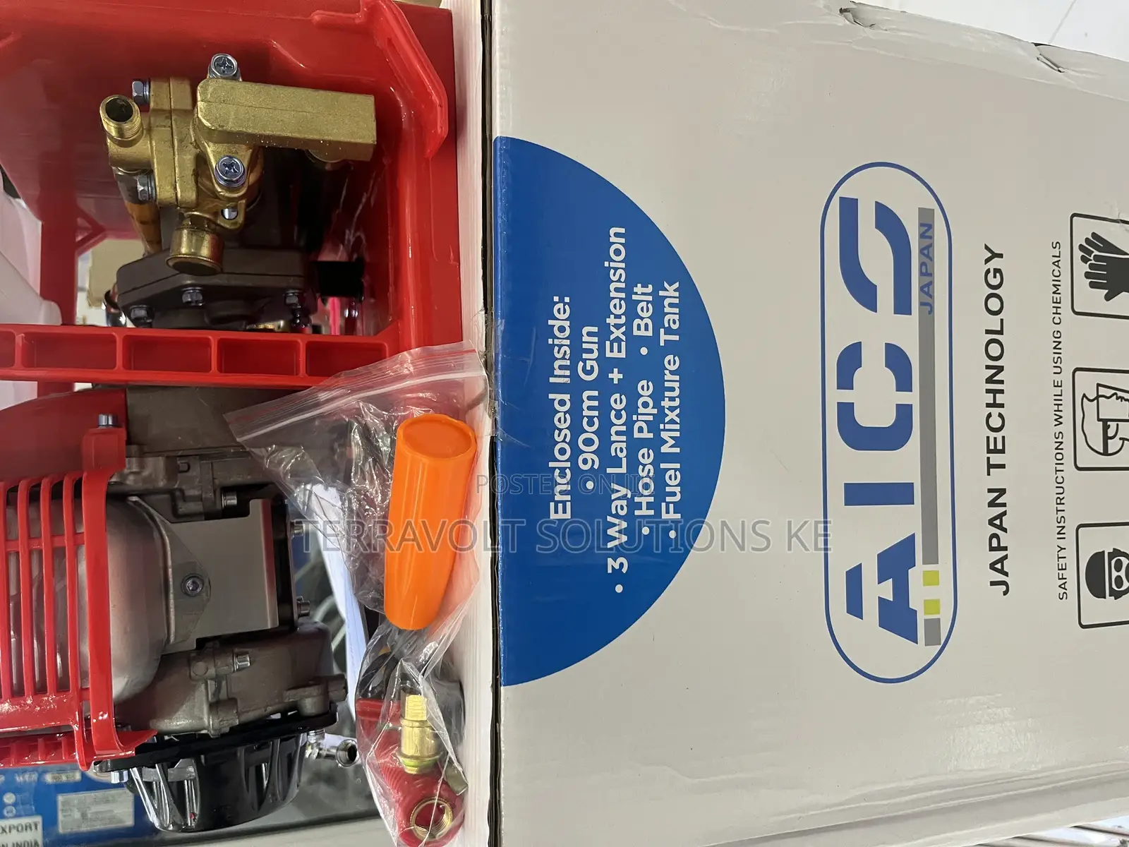 Aico Japan 25l 4-Stroke Knapsack Power Sprayer