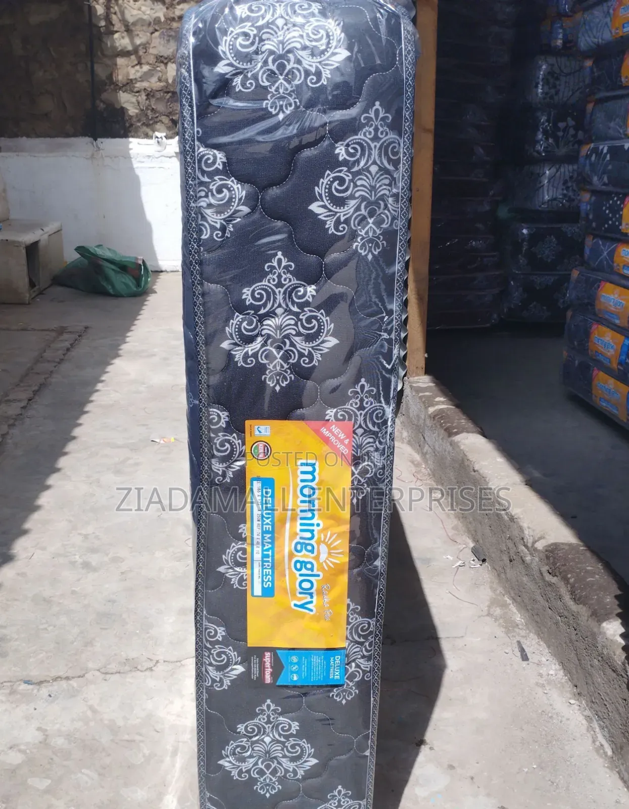 Mattress Quilted 10 Inches 4*6 Size Medium