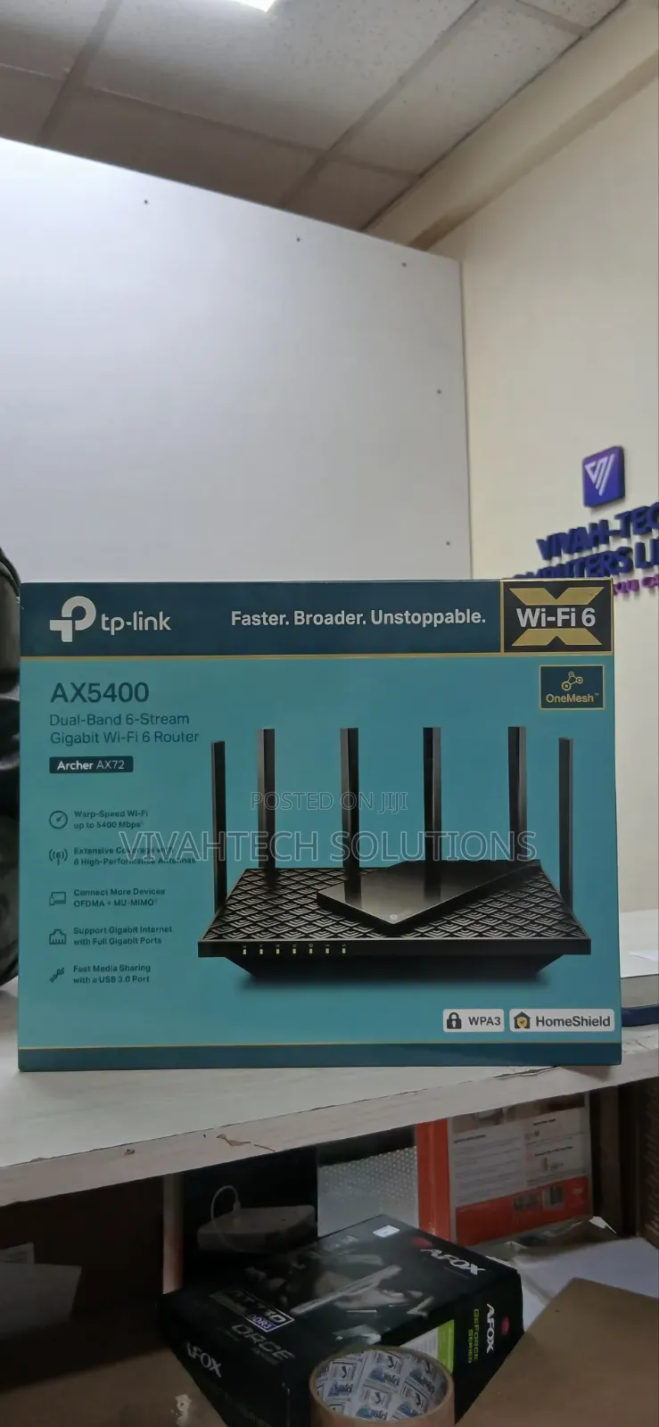 Ax72 Tp-Link Wi-Fi 6 Dual-Band Router Archer Ax72