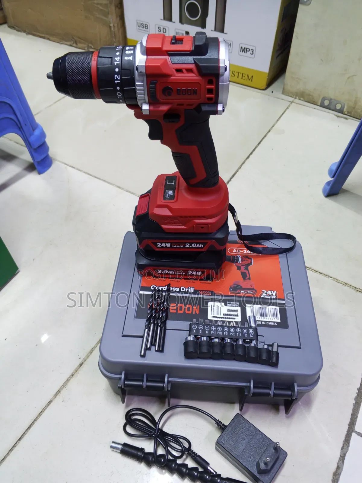 Edon Brushless Cordless Drill 40nm