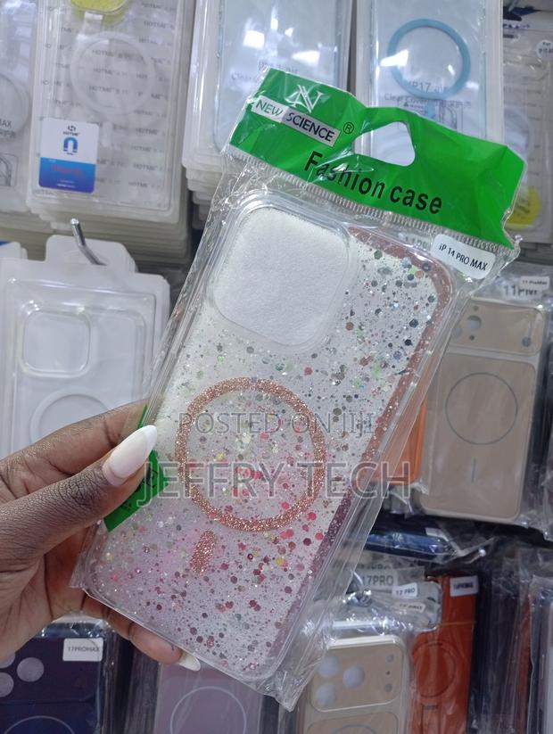 "New Science" Brand Glitter Phone Case for the iPhone 14 Pro Max. - thumbnail 2