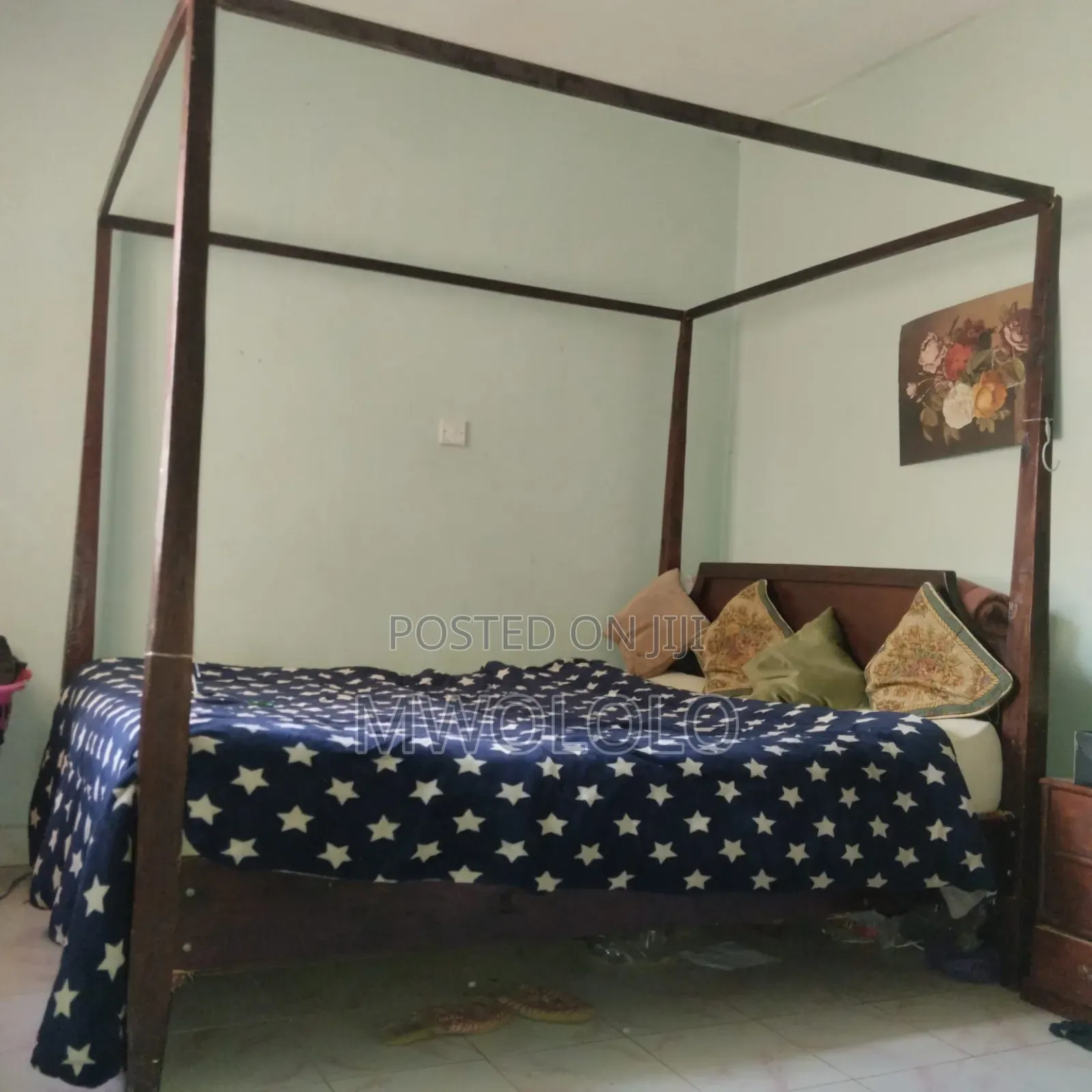 5 by 6 Mahogany Bed Original