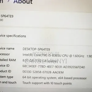 New Laptop Dell Latitude 5400 8GB Intel Core i5 SSD 128GB