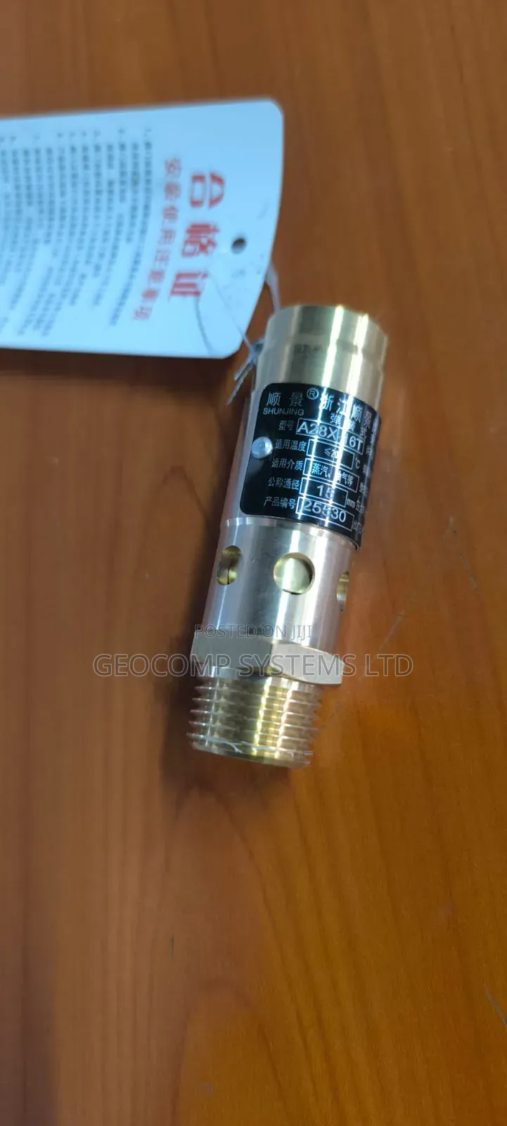 Safety Valve 1.0 Mpa