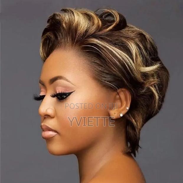 Frontal Pixie Wig Human Hair - thumbnail 4