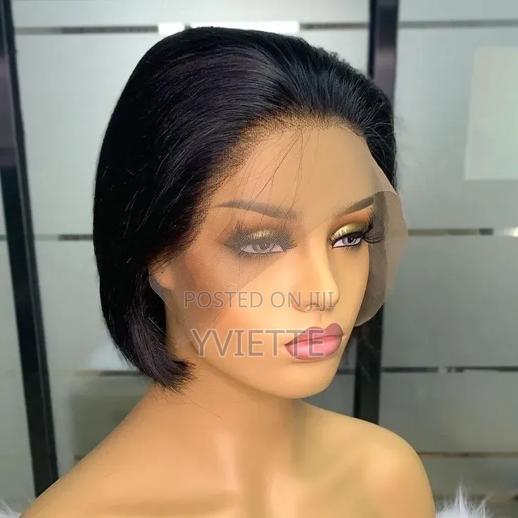 Frontal Pixie Wig Human Hair