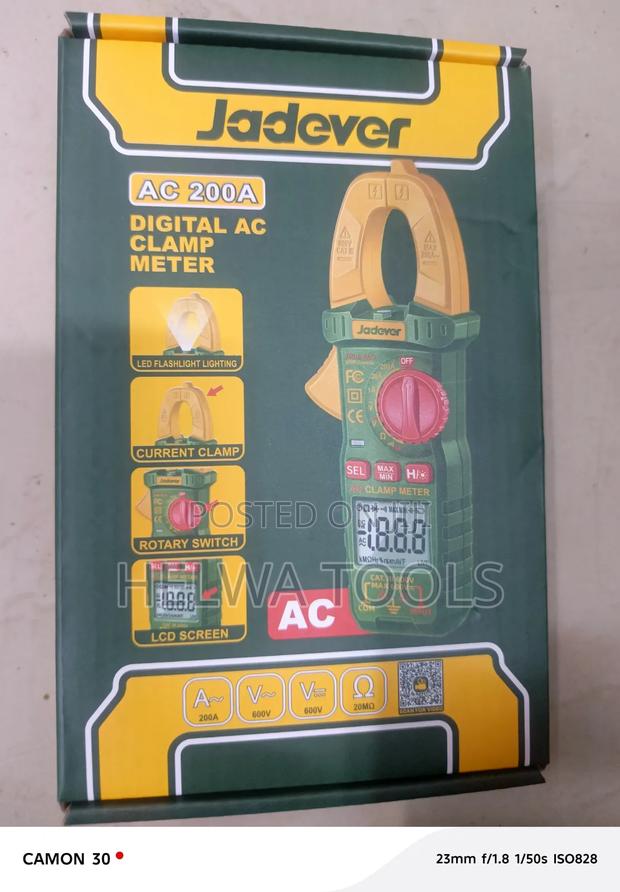 Digital Ac Clamp Meter/Ac 200a Digital Clamp Meter