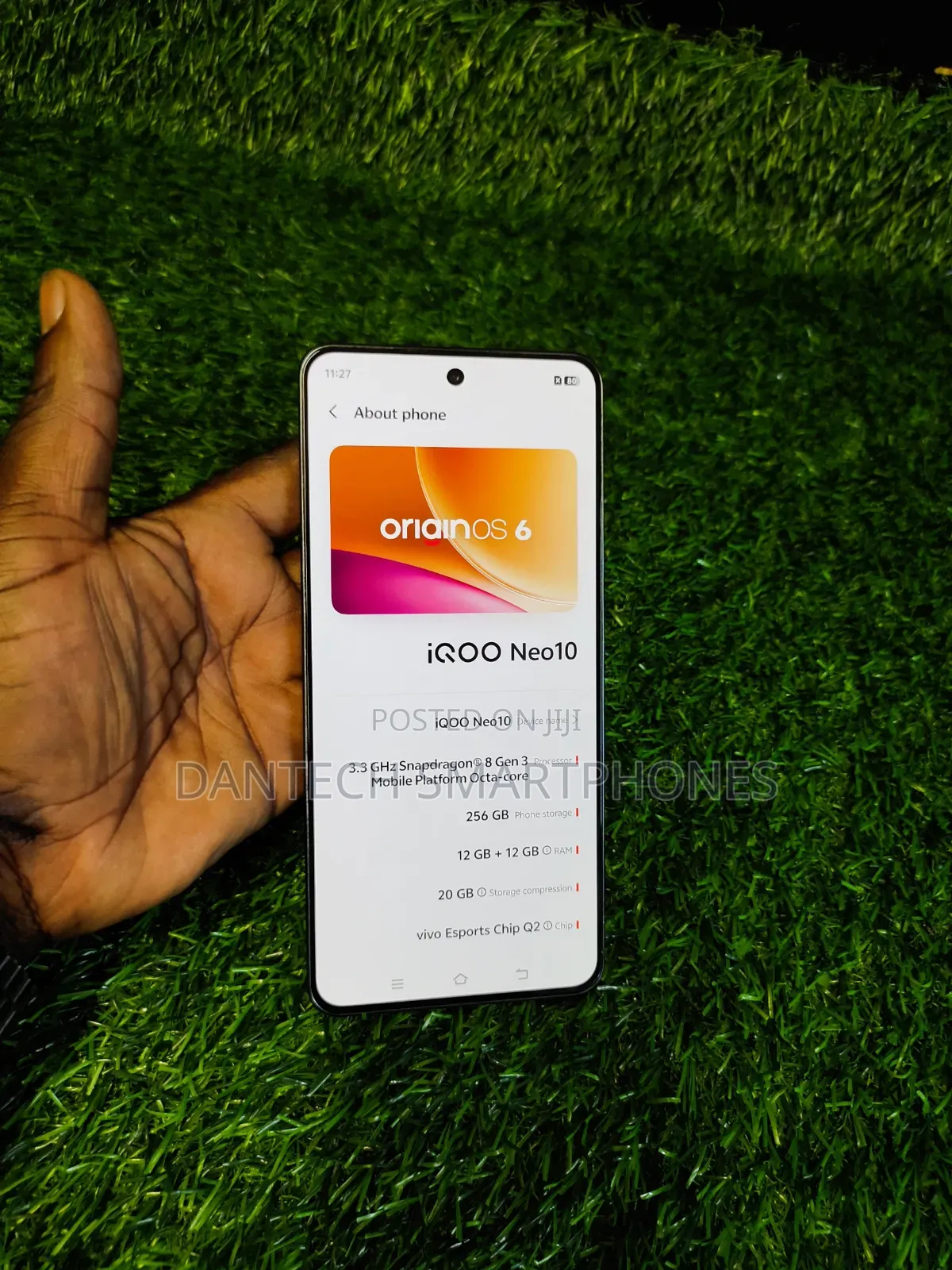 New Vivo iQOO Neo10 256 GB Black