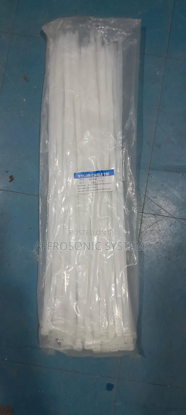 8x450 Nylon Cable Tie - thumbnail 2