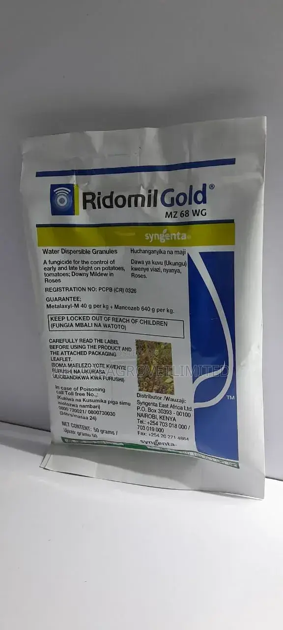 Ridomilgold Fungicide 50g, 250g, 1kg