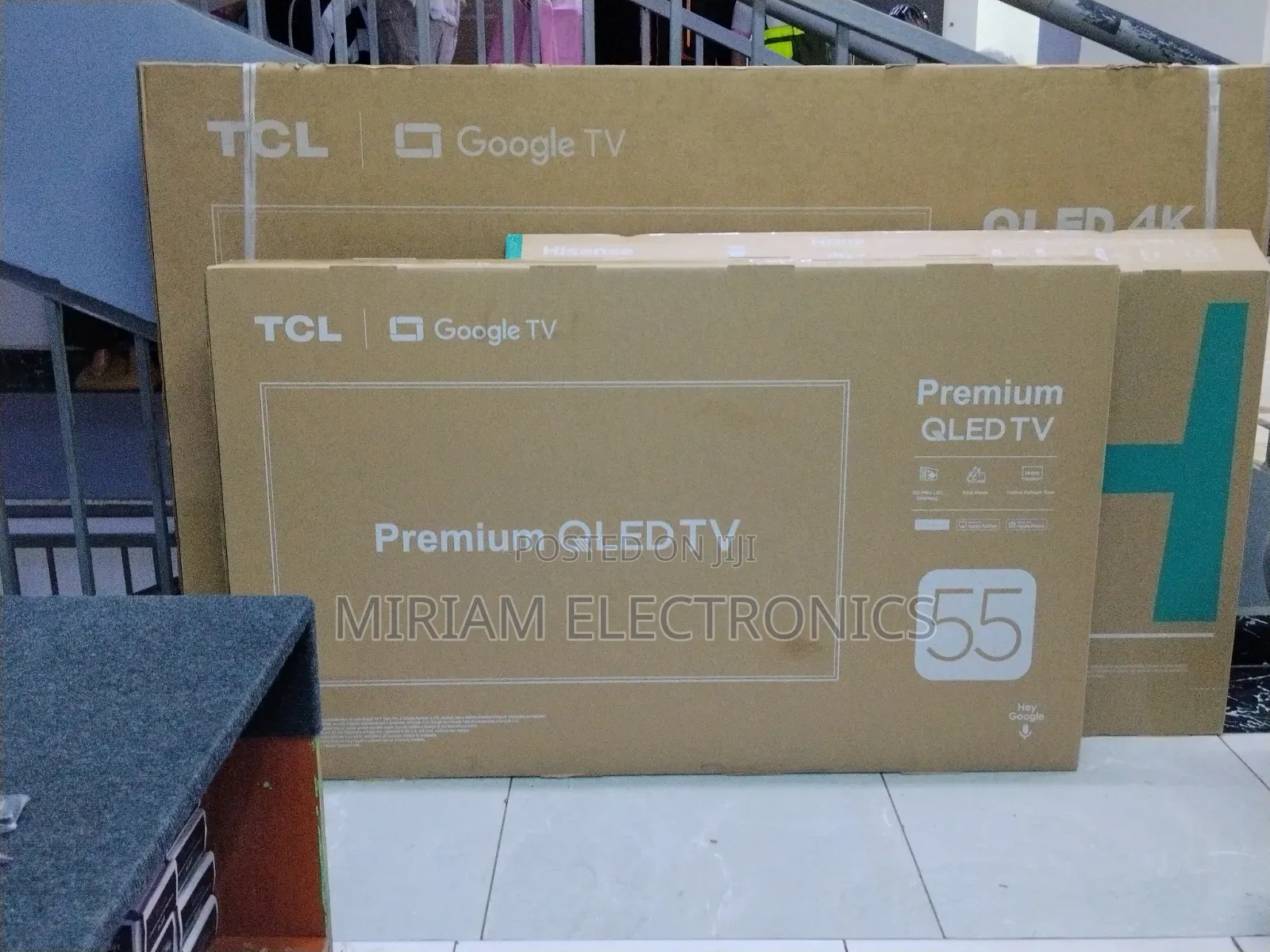 TCL 55" Premium Qled Google Tv P
