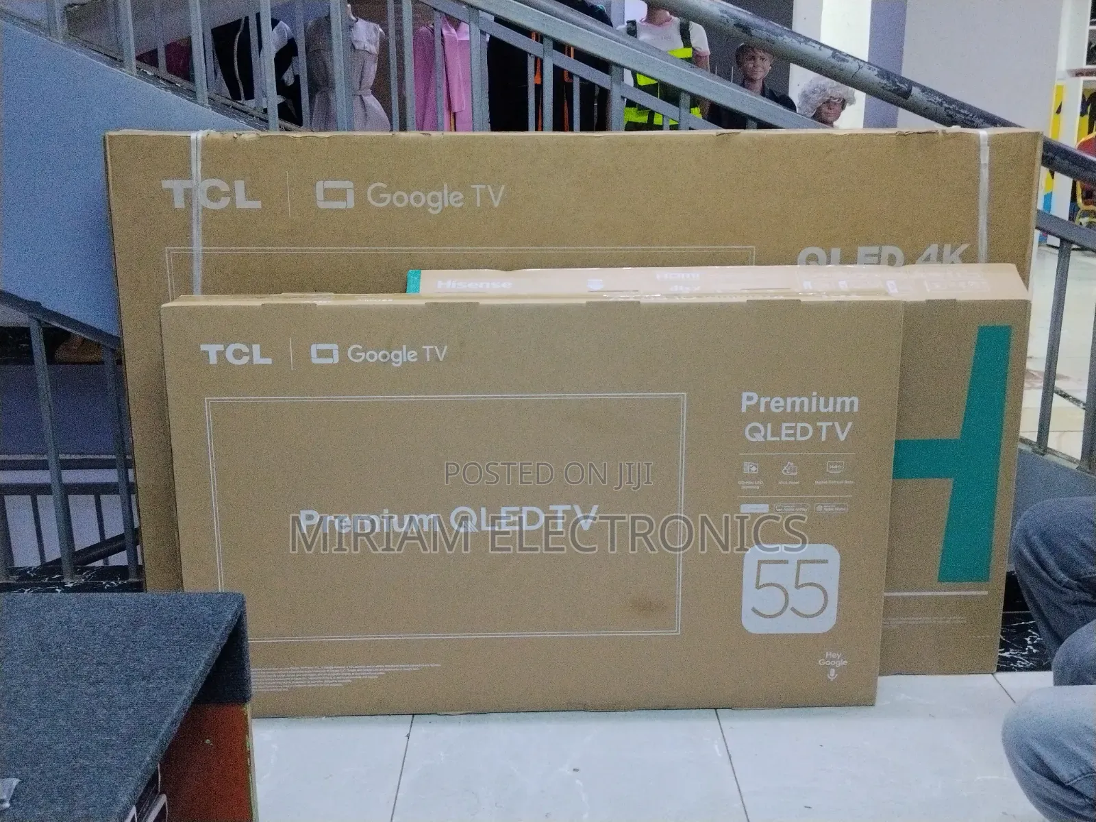 TCL 55" Premium Qled Google Tv P
