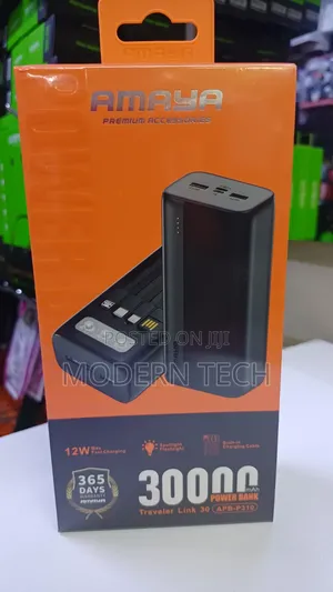 Amaya Apb-P310 Power Bank 30000mah,