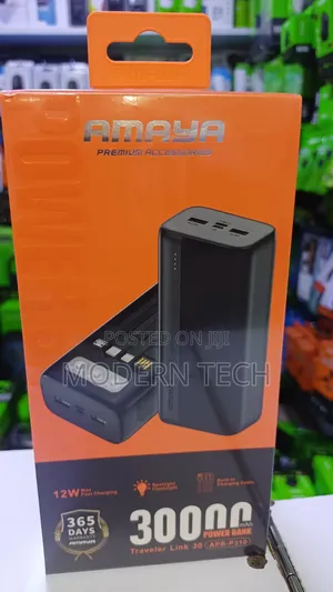 Amaya Apb-P310 Power Bank 30000mah,