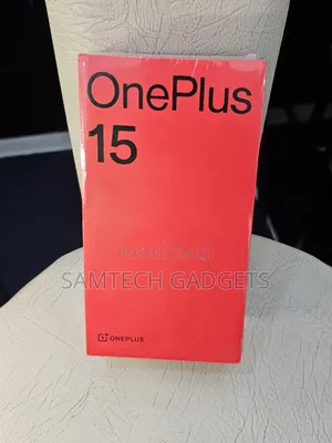 New OnePlus 15 512 GB Black