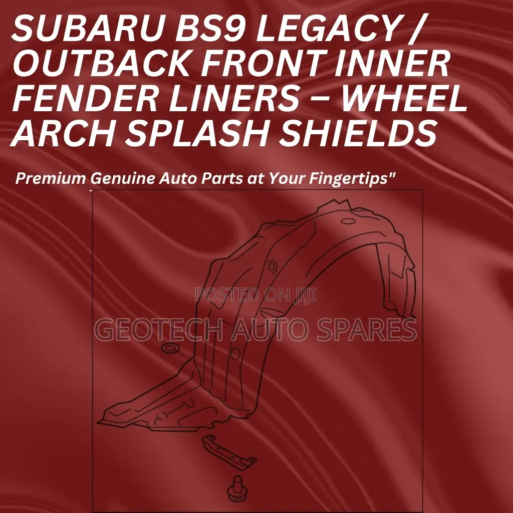 Subaru Bs9 Legacy/ Outback Inner Fender Liners / Arch Splash Shields