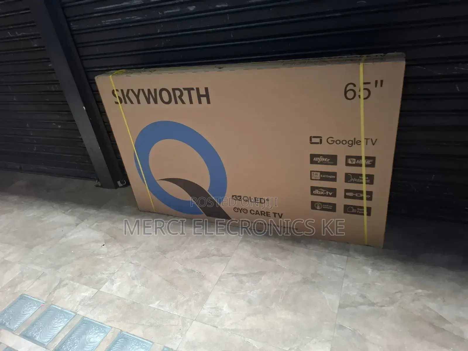 Skyworth 65q6500 65-Inch Qled Smart TV Uhd Google TV Frameless