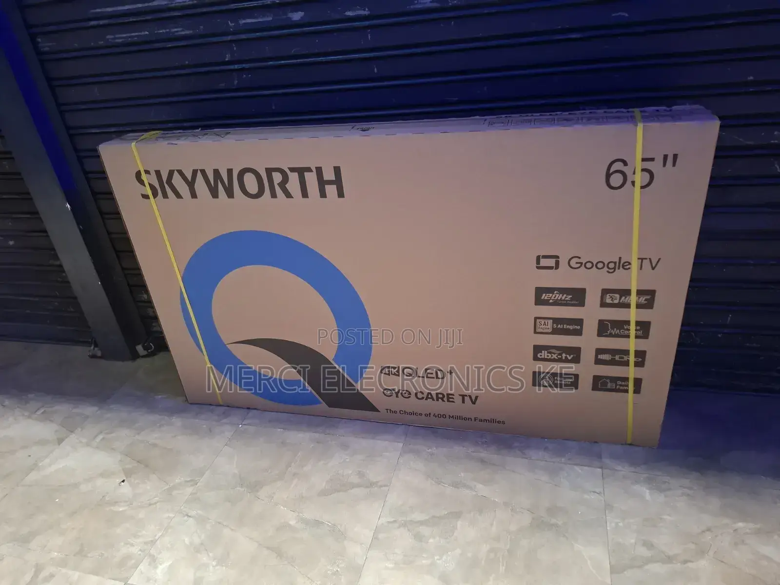 Skyworth 65q6500 65-Inch Qled Smart TV Uhd Google TV Frameless