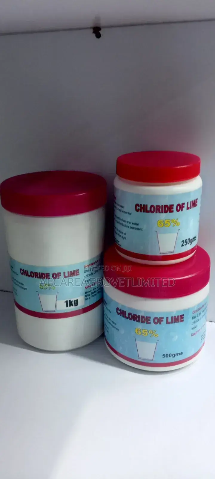 Chloride of Lime 65% 250g, 500g, 1kg