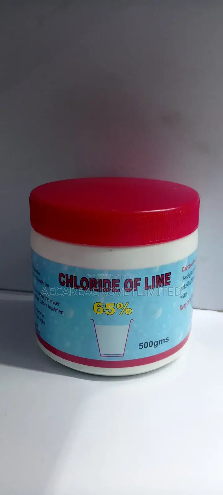 Chloride of Lime 65% 250g, 500g, 1kg