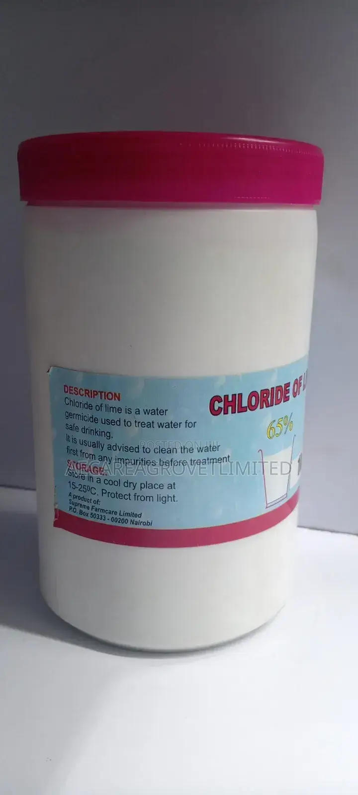 Chloride of Lime 65% 250g, 500g, 1kg