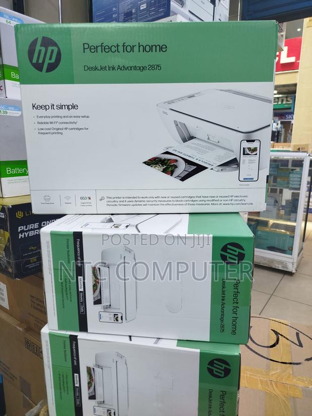 Hp Deskjet 2875 Print/Scan/Copy Wireless Printer