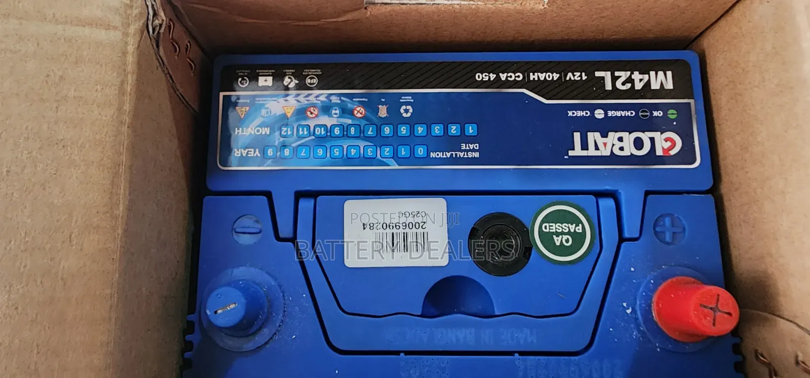 Globatt Car Battery Ns40efb / M42 Start Stop