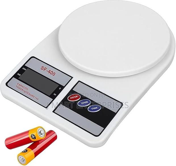 Electronic Digital Kitchen Scale - main view