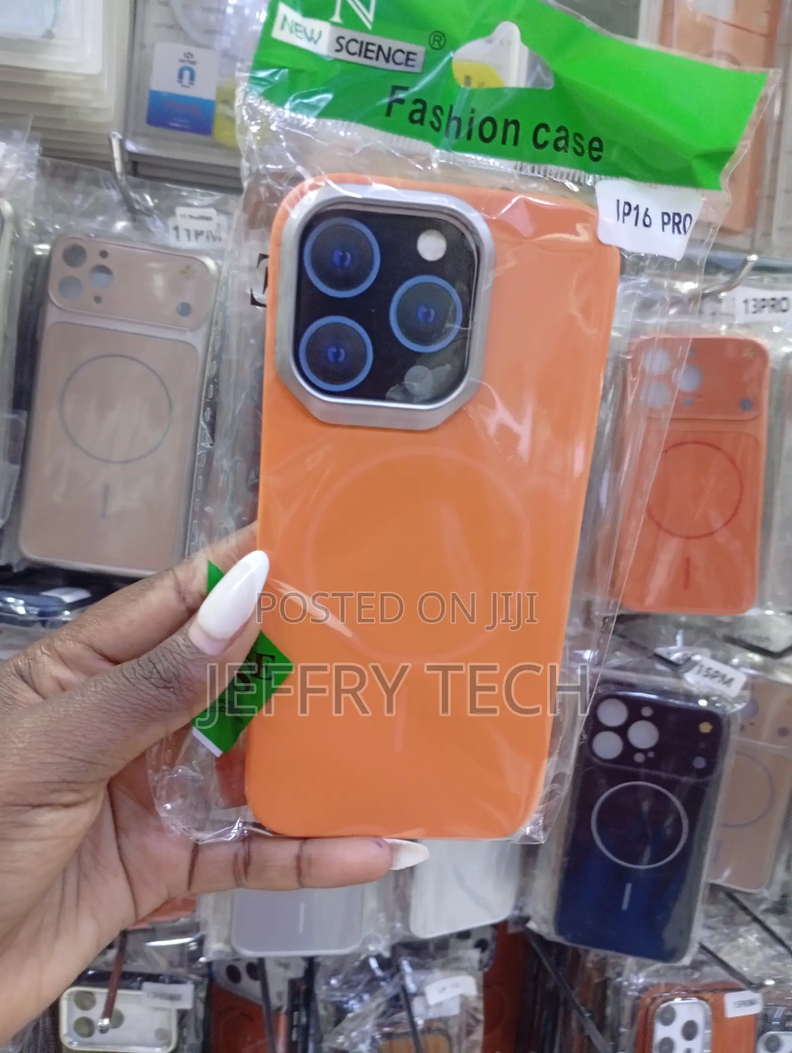 iPhone 16 Pro Distinct Orange Color, a Built-in Magnetic Ring Case