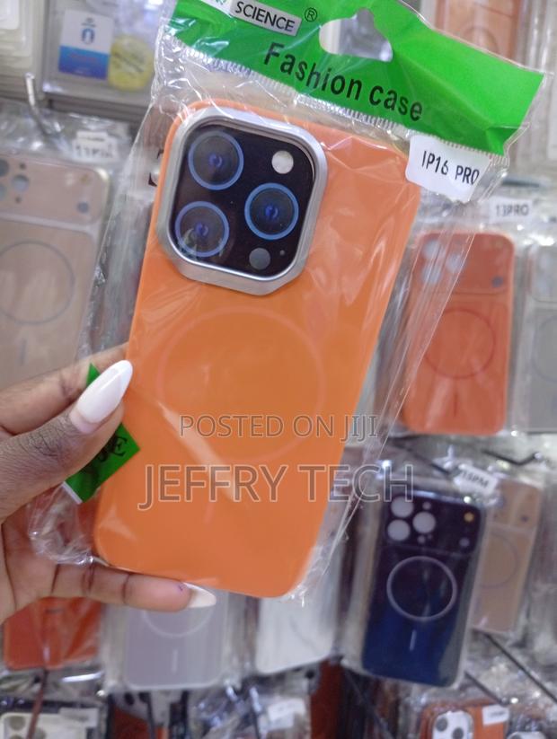 iPhone 16 Pro Distinct Orange Color, a Built-in Magnetic Ring Case - thumbnail 2