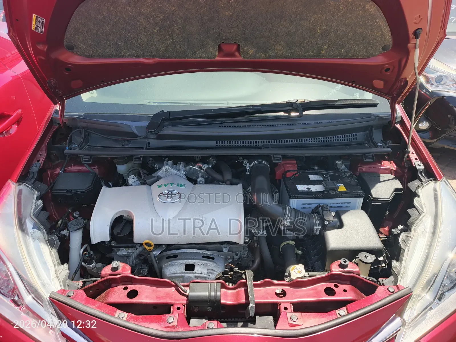 Toyota Vitz 2019 Red