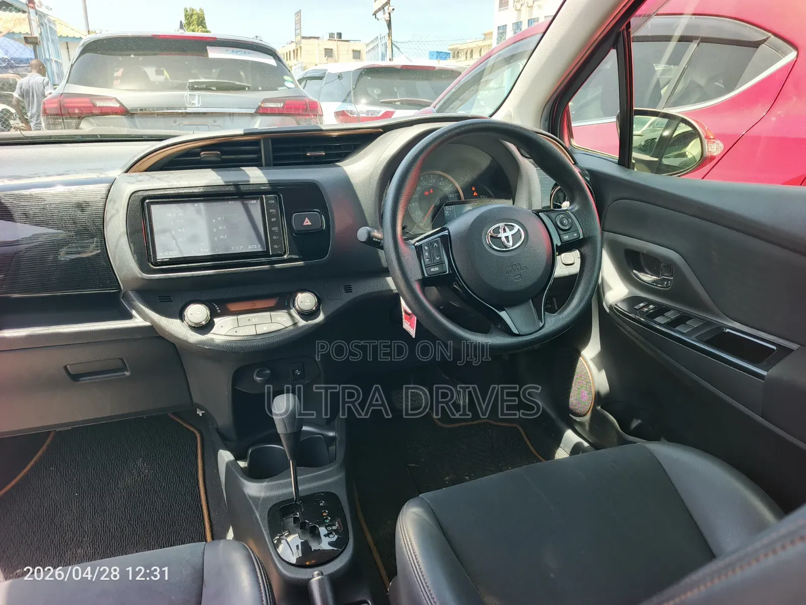 Toyota Vitz 2019 Red