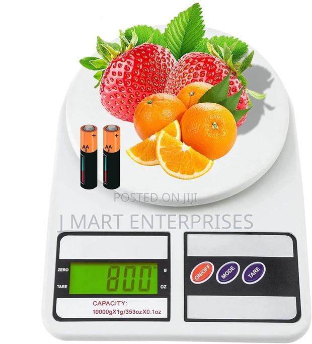 Electronic Digital Kitchen Weight Machine With Backlight - main view