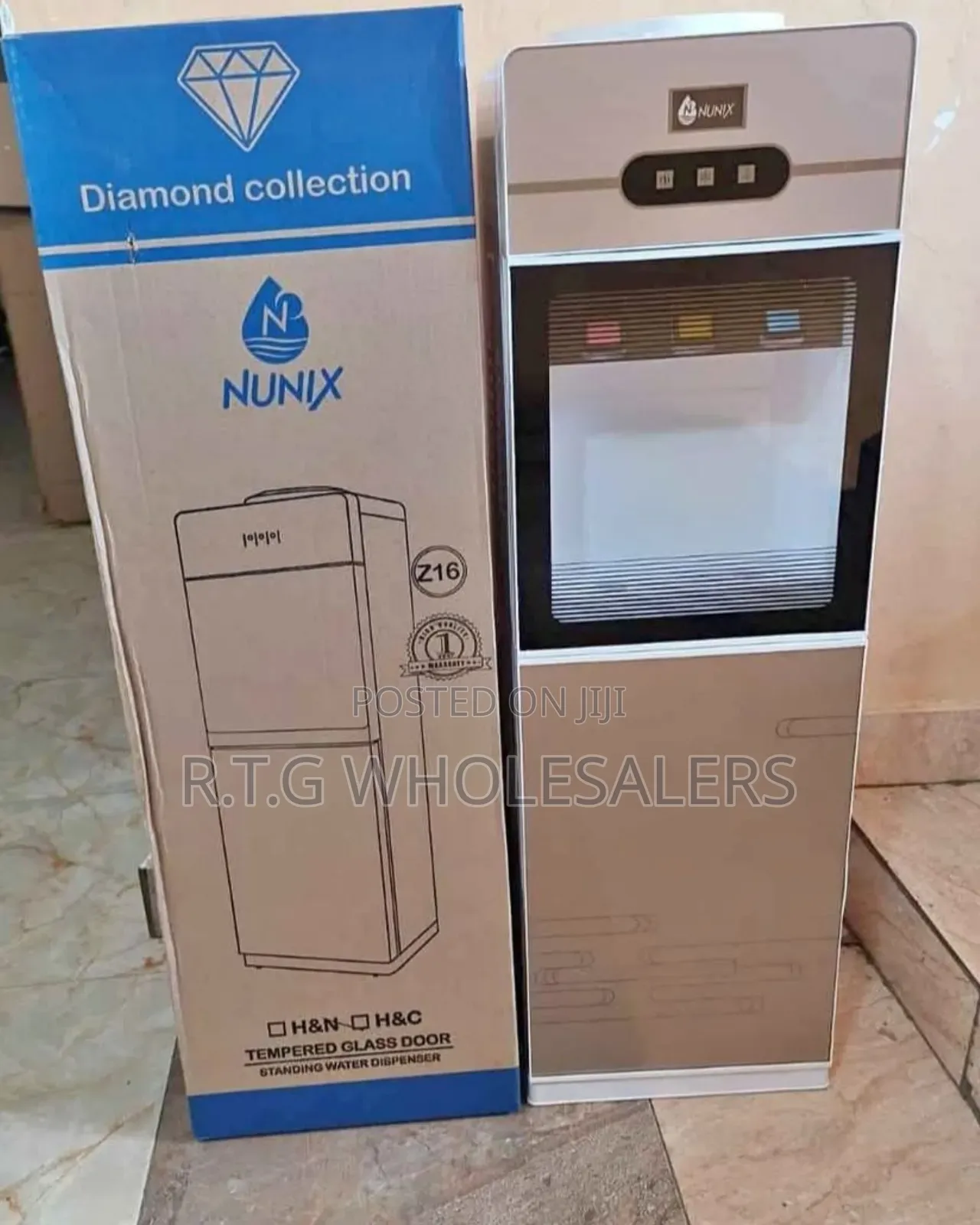 Nunix Z16c Hot/Cold/Normal 3 Taps Water Dispenser