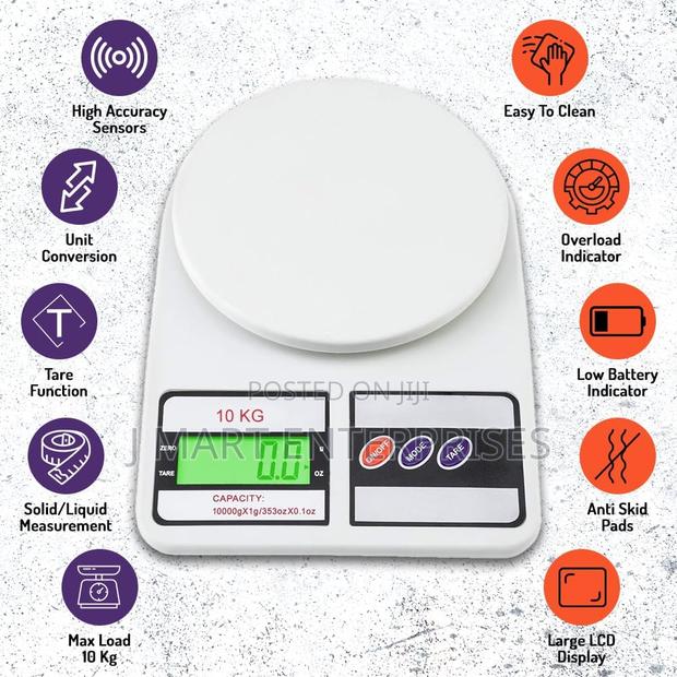 Multipurpose Portable Electronic Digital Food Weighing Scale - thumbnail 2