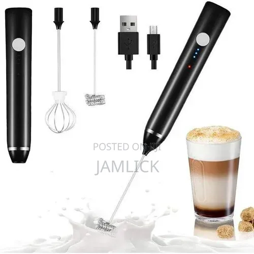 2-in-1 Rechargeable Whisk Coffee Frother – Pm