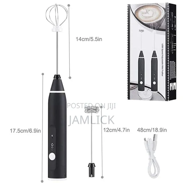 2-in-1 Rechargeable Whisk Coffee Frother – Pm