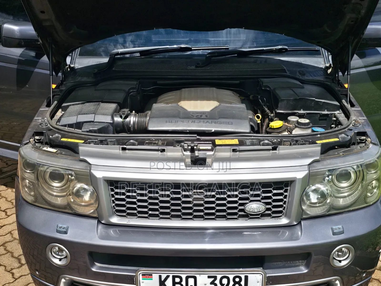 Land Rover Range Rover Sport Supercharged 4x4 (4.2L 8cyl 6A) 2006 Gray