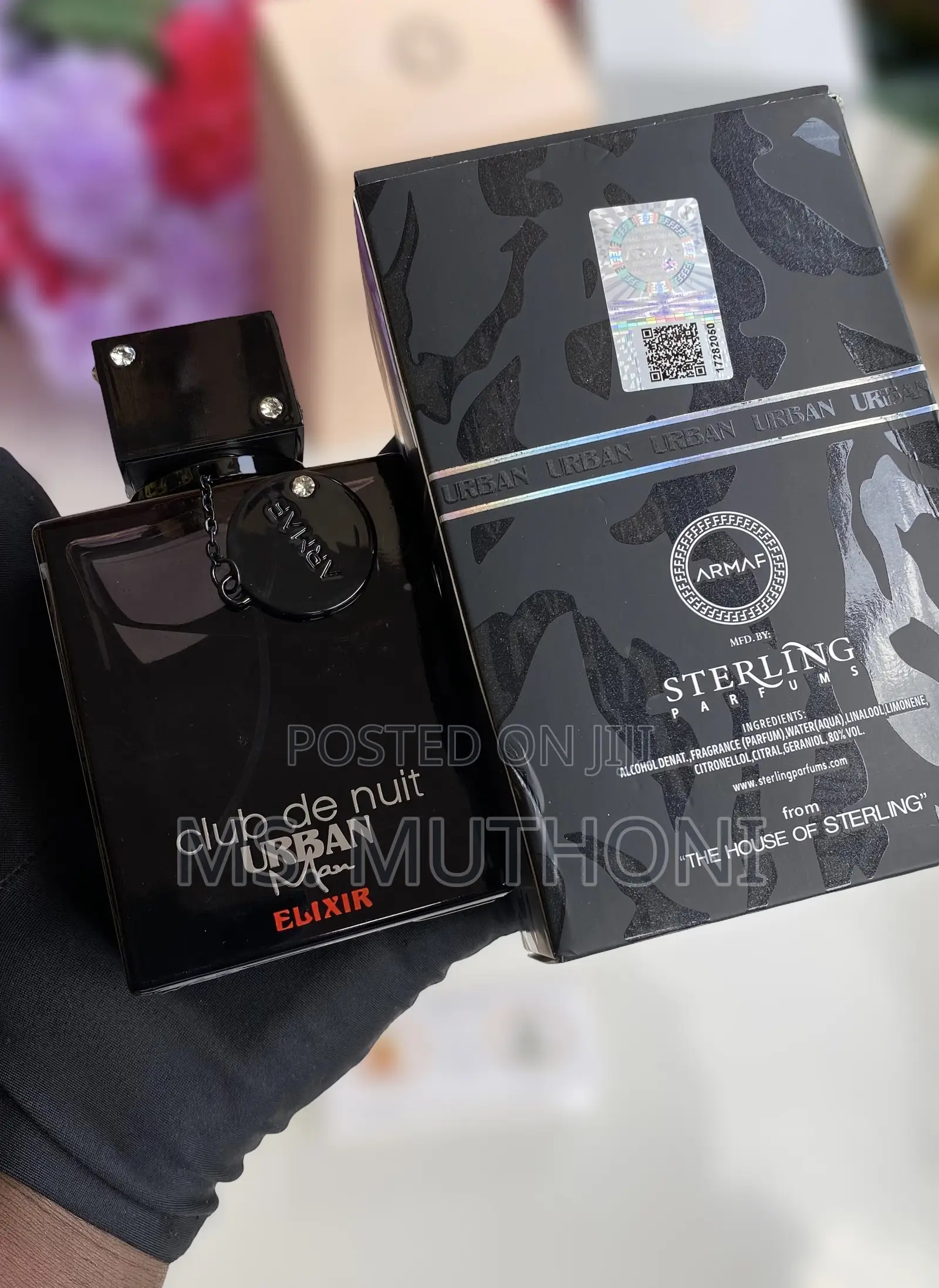 Armaf Club De Nuit Urban Man Elixir Perfume for Men.