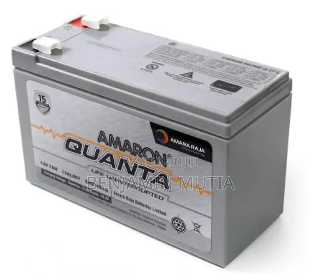 Battery 12:7ah