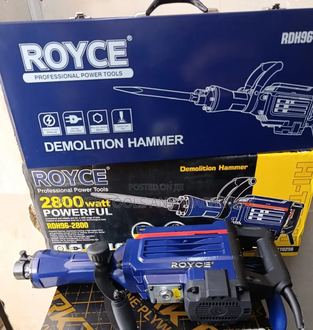 Royce Demolisher/Demolition Hammer 2800watts