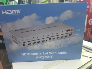 Hdmi Matrix 4×4 With Audio 30hz With Audio Optical 4 Input 4 Output