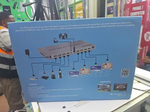 Hdmi Matrix 4×4 With Audio 30hz With Audio Optical 4 Input 4 Output