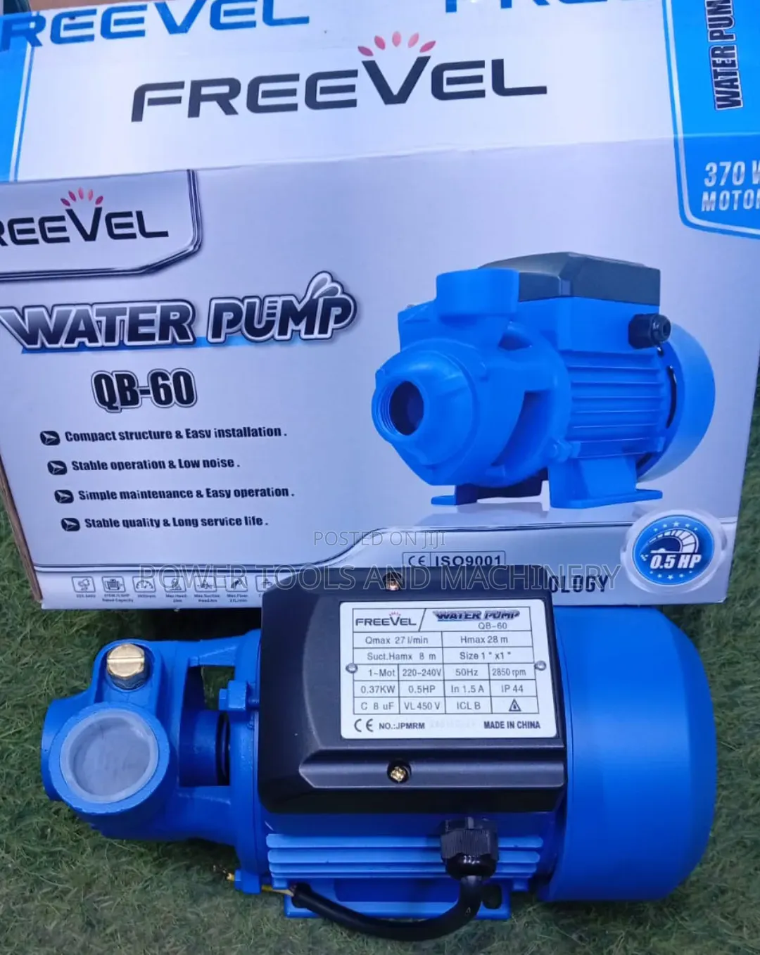Reliable 0.5hp Surface Water Pump / Freevel Booster Water Pump