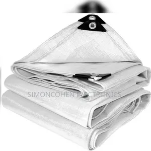 Cream White(Heavy Material ) 4x6m Tarpaulin Canvas