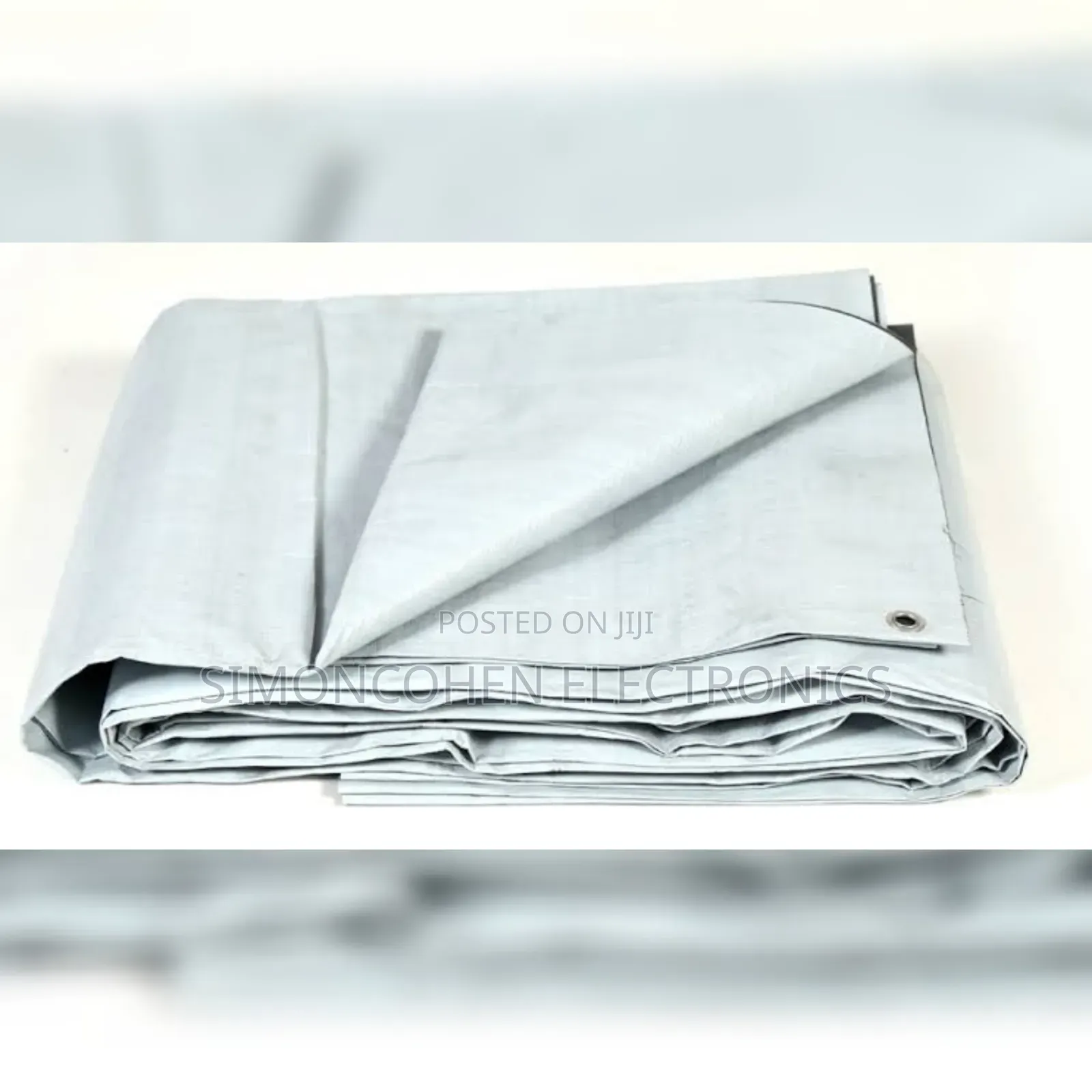 Cream White(Heavy Material ) 4x6m Tarpaulin Canvas