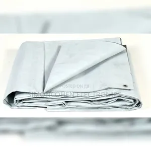 Cream White(Heavy Material ) 4x6m Tarpaulin Canvas