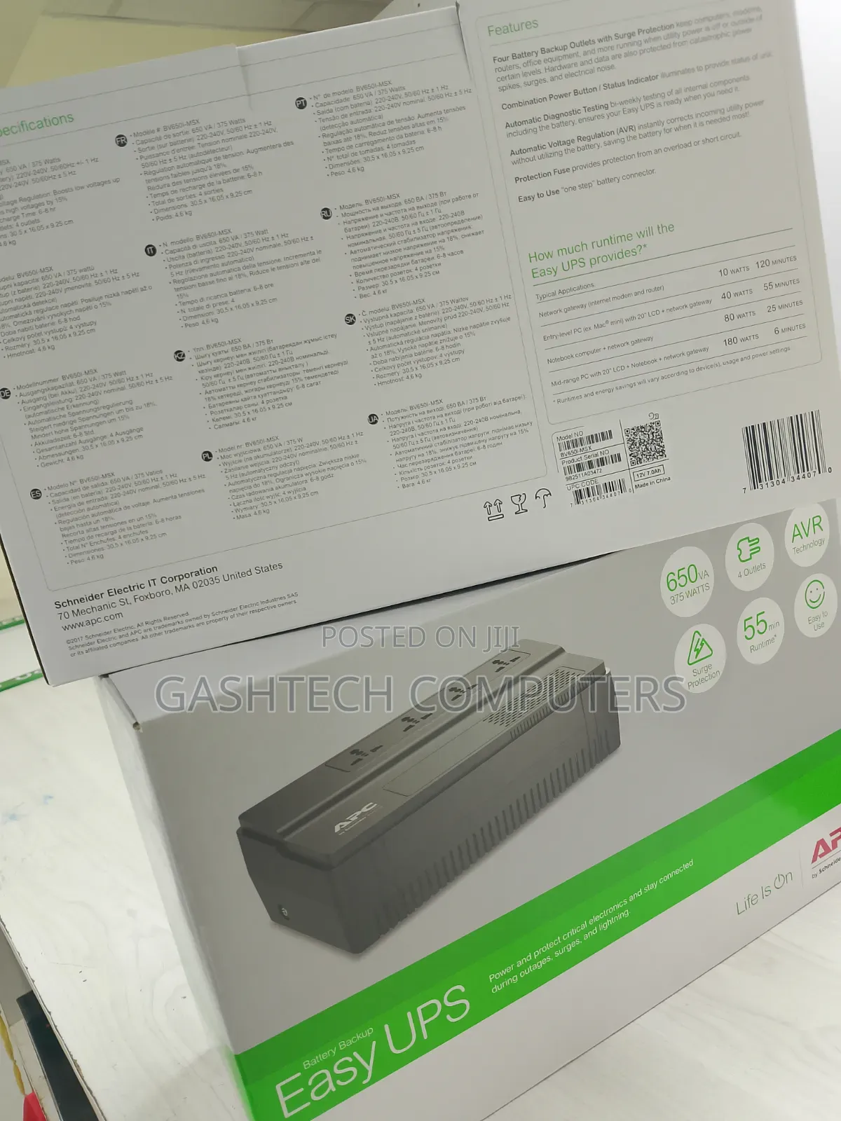 Apc 650va Ups