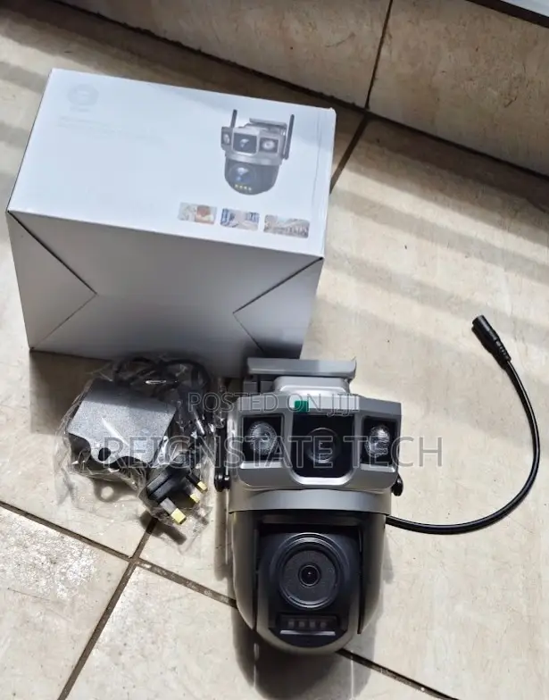 Outdoor Ac Powered Dual Lens PTZ Camera With Simcard Slot