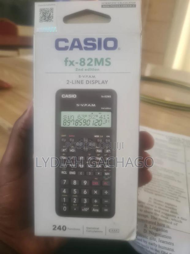 Casio Fx-82ms Scientific Calculator 2nd Edition